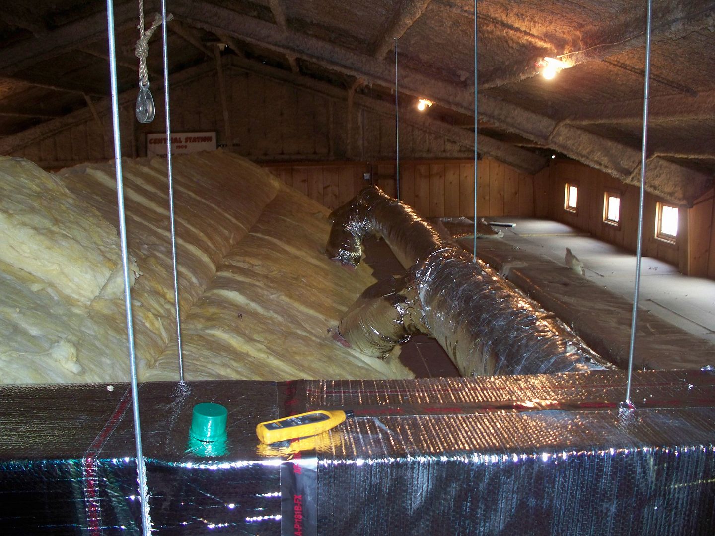 Insulating Ducts with Bubble Foil AND Fiberglass Insulation? Page 3